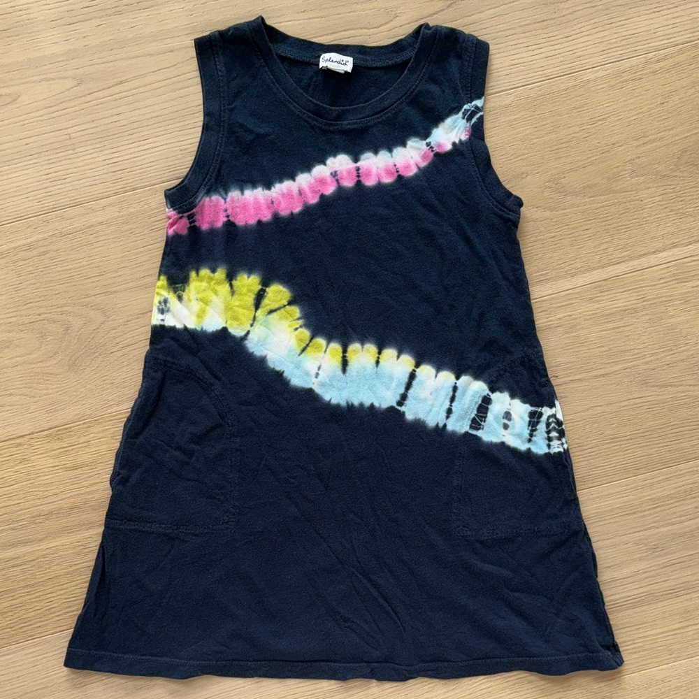 Splendid kids- size 6, Tie-Dye Sleeveless Cotton Dress
